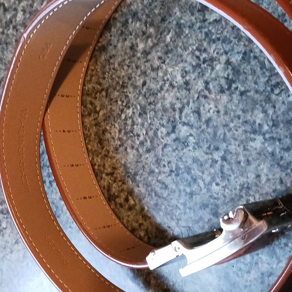 Men's Belt Leather Neubelt With No Holes - Picture 14 of 15